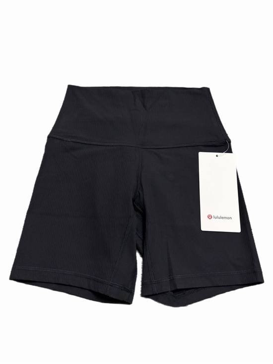 lululemon athletica Pants - NWT Lululemon Align Ribbed High-Rise Short 6” (Black) Size 4